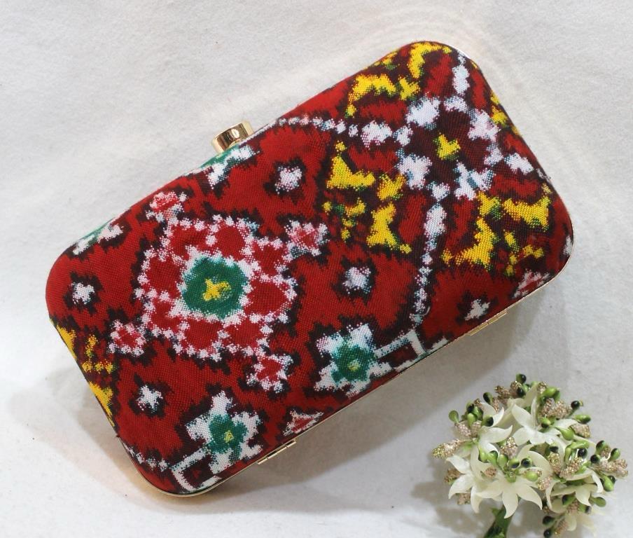 Golden Ethnic Clutch